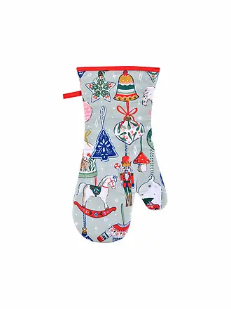 ULSTER WEAVERS | Topfhandschuh CHRISTMAS CATS IN WAITING | mint